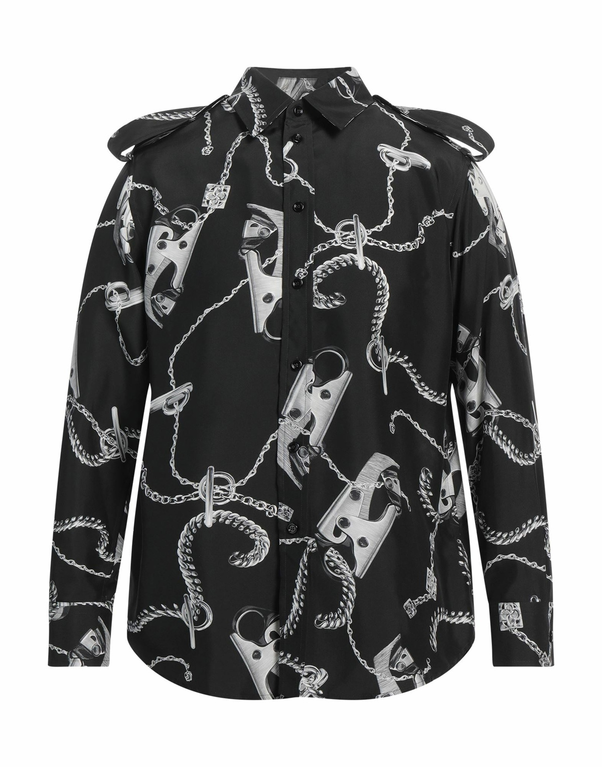 Burberry Mens Shirt in Black