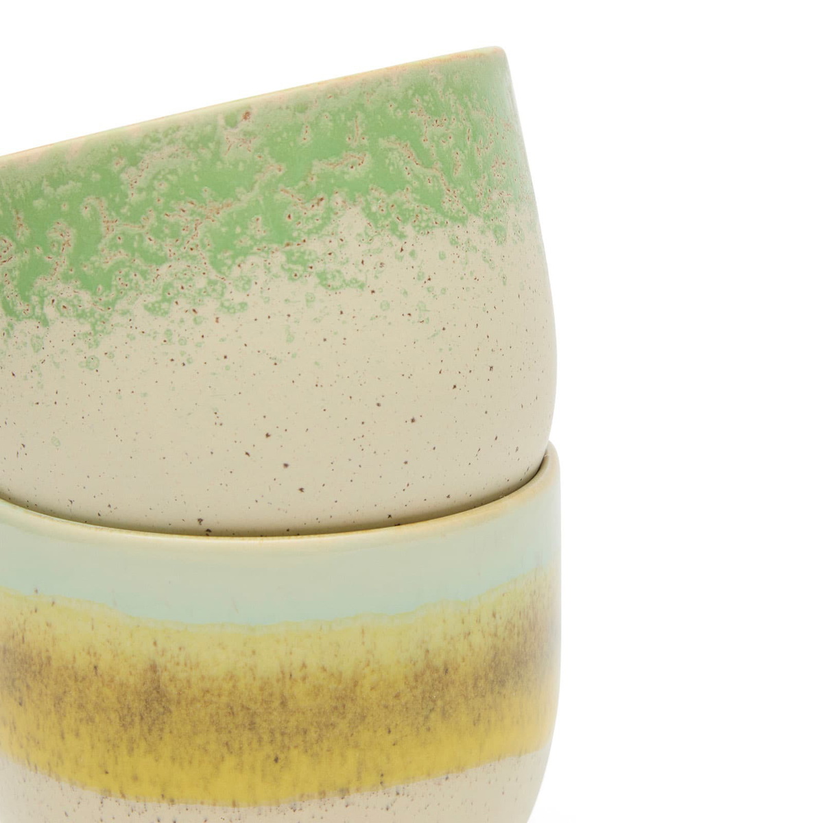 HKliving Café Cups - Set of 4 in Deco 
