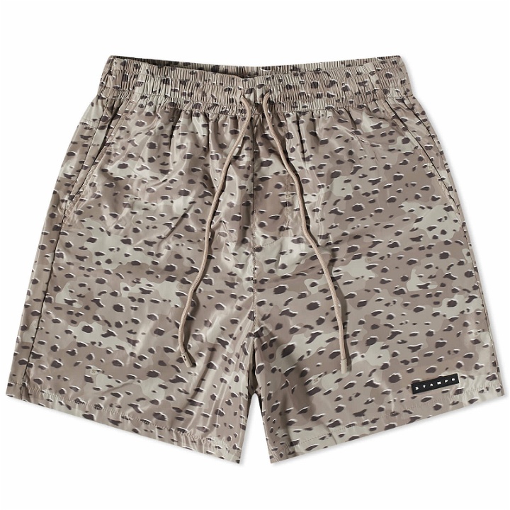 Photo: Stampd Men's Grey Leopard Shorts in Camo Leopard