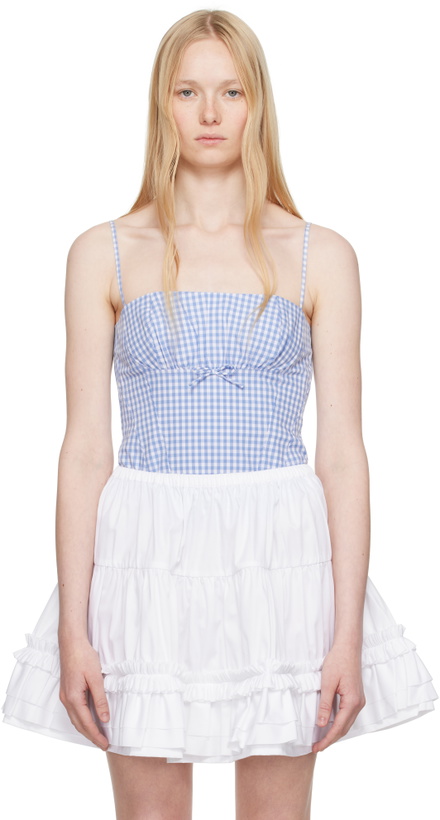 Photo: Sandy Liang Blue Hotaru Top