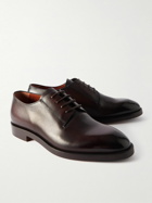 Zegna - Torino Leather Oxford Shoes - Brown