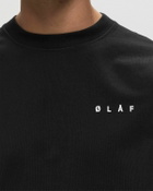 ølåf Face Tee Black Shortsleeves