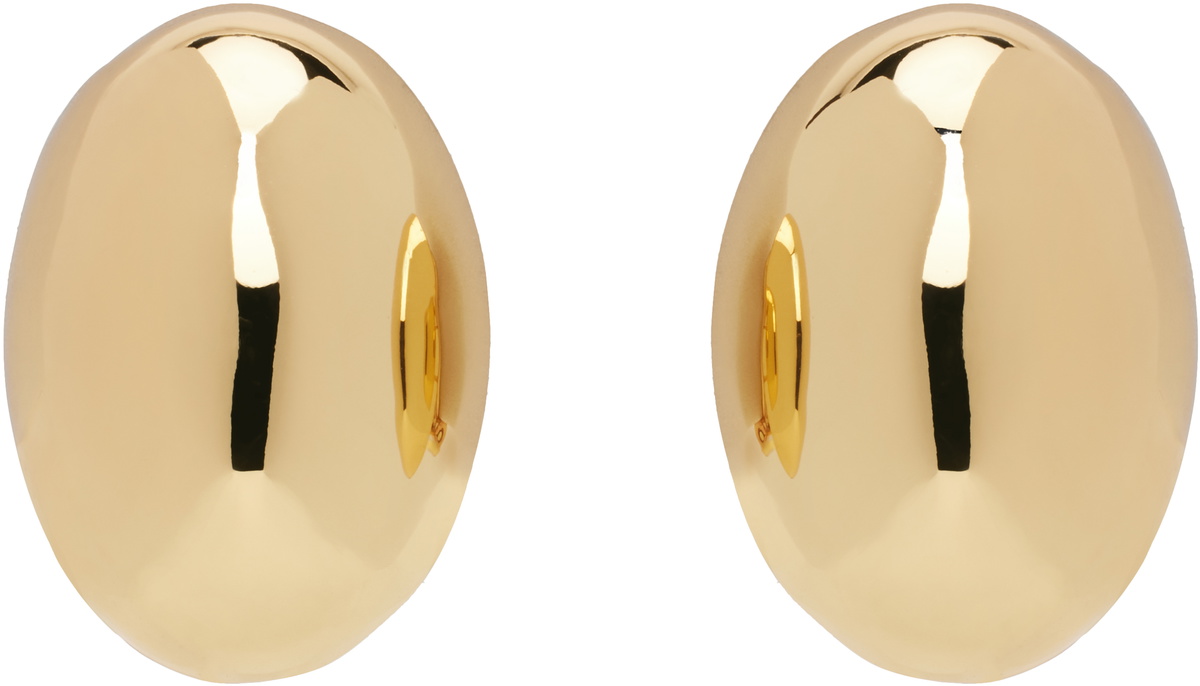 【関税込み】ANINE BING ゴールド Triple Knot ピアス ANINE BING Triple Knot gold-tone Earrings | Gold | FARFETCH CZ