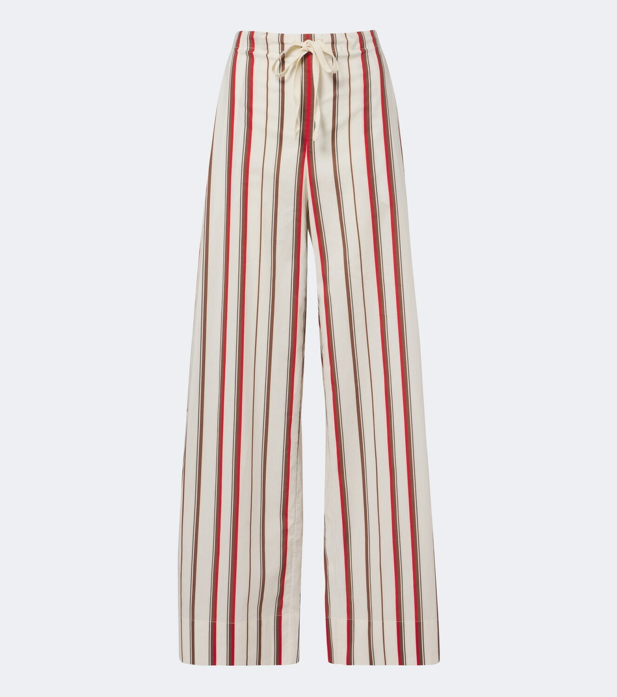 SIR Alva striped cotton wide-leg pants