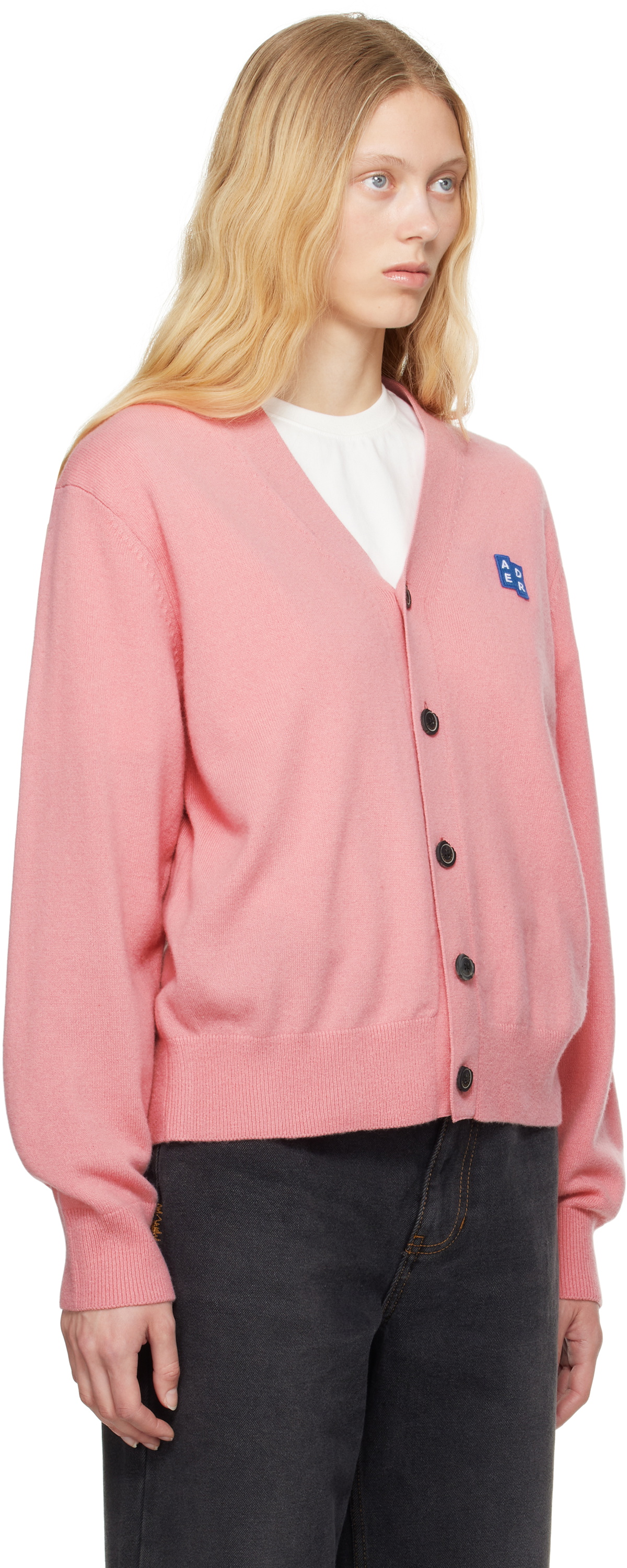 ADER error Pink Sig; BL Tag 01 Cardigan