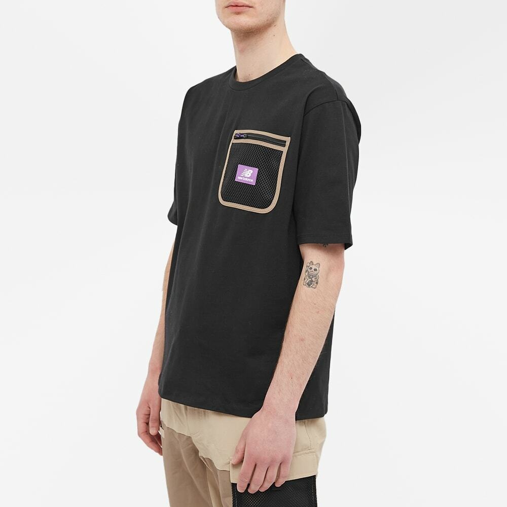 Pocket All in Men\'s T-Shirt Balance New New Terrain Balance Black