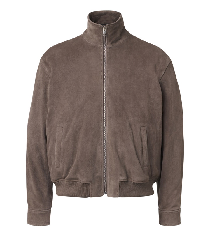 Photo: Frame Suede blouson jacket