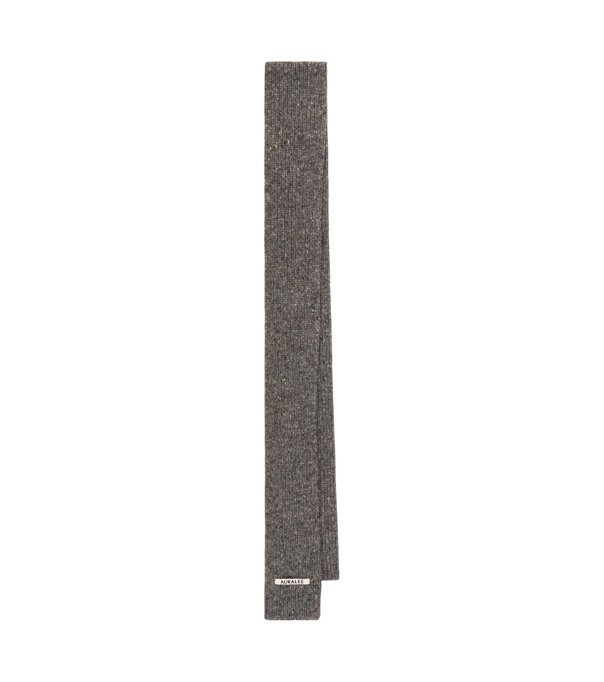 AURALEE Black Baby Cashmere Long Stole Scarf Auralee