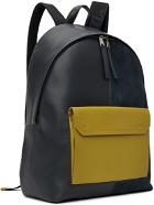 Paul Smith Navy Contrast Pocket Backpack