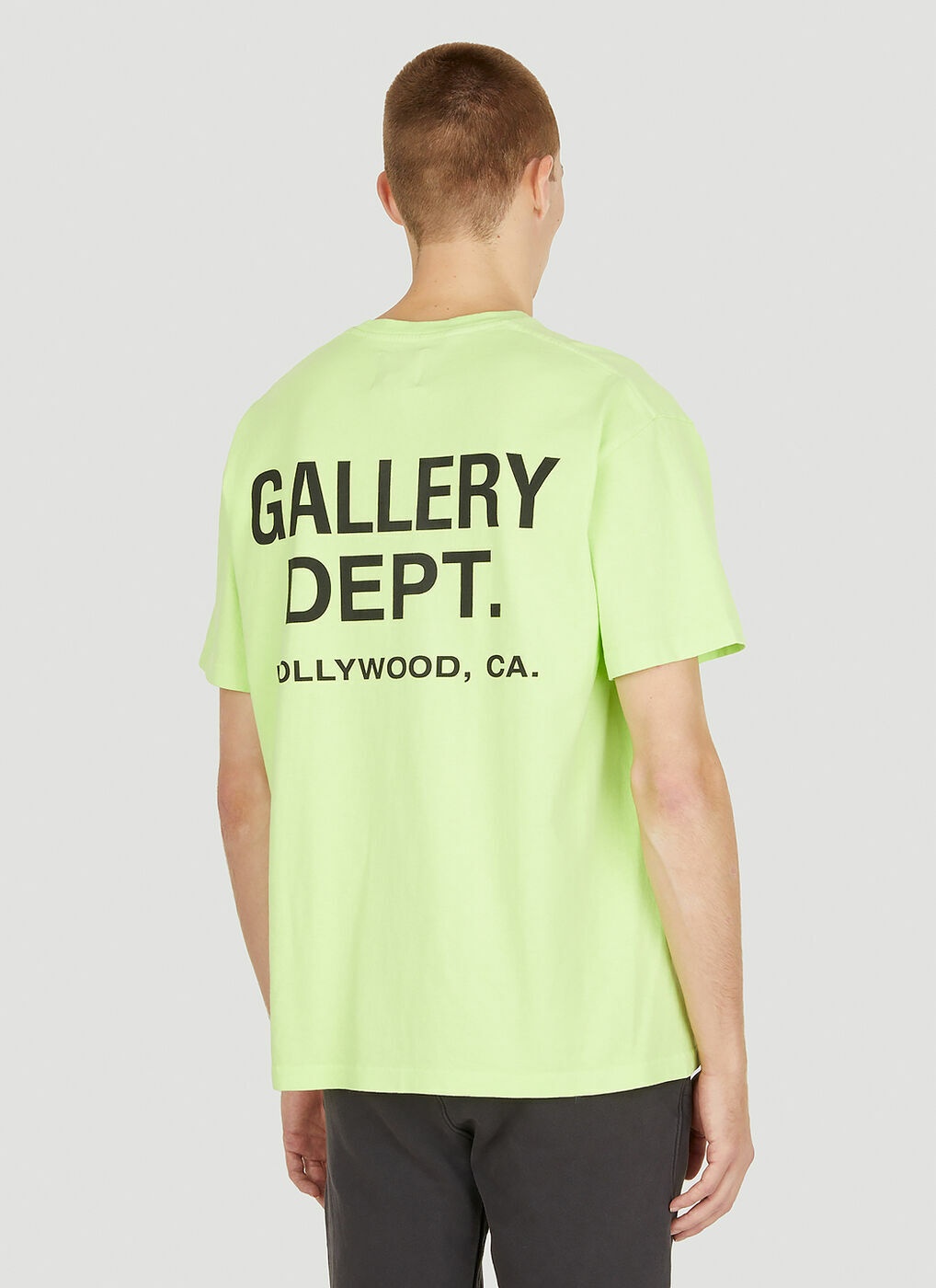 Souvenir T-Shirt in Lime Green Gallery Dept.