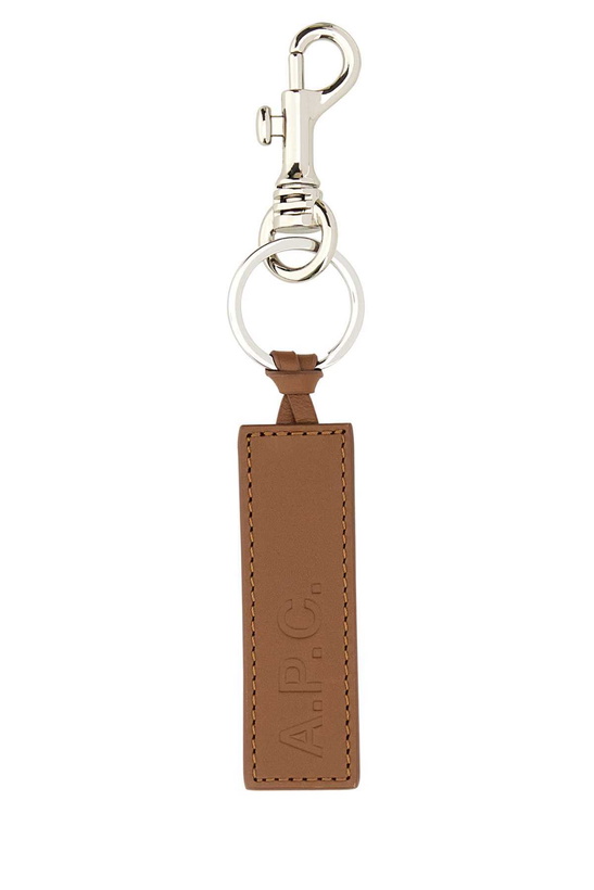 Photo: A.P.C. Brown Leather Key Ring