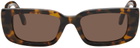 Palm Angels Tortoiseshell Yosemite Sunglasses