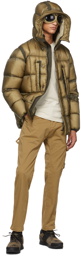 C.P. Company Khaki Down DD Shell Utility Goggle Jacket