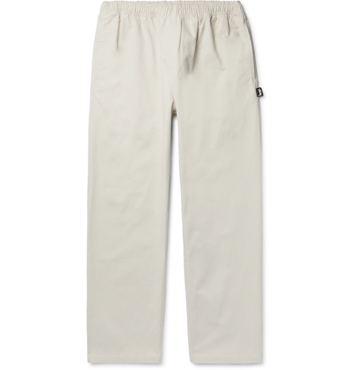 Photo: Stüssy - Cotton-Twill Trousers - Neutrals