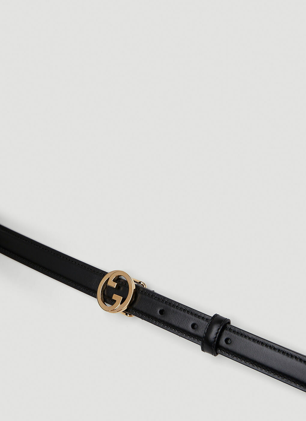 Interlocking G Belt in Black Gucci