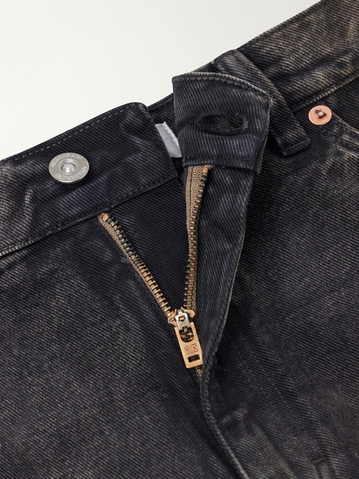 Our Legacy - Capri Cut Straight-Leg Jeans - Black Our Legacy