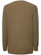 LEMAIRE - Seamless Wool & Silk Knit T-shirt