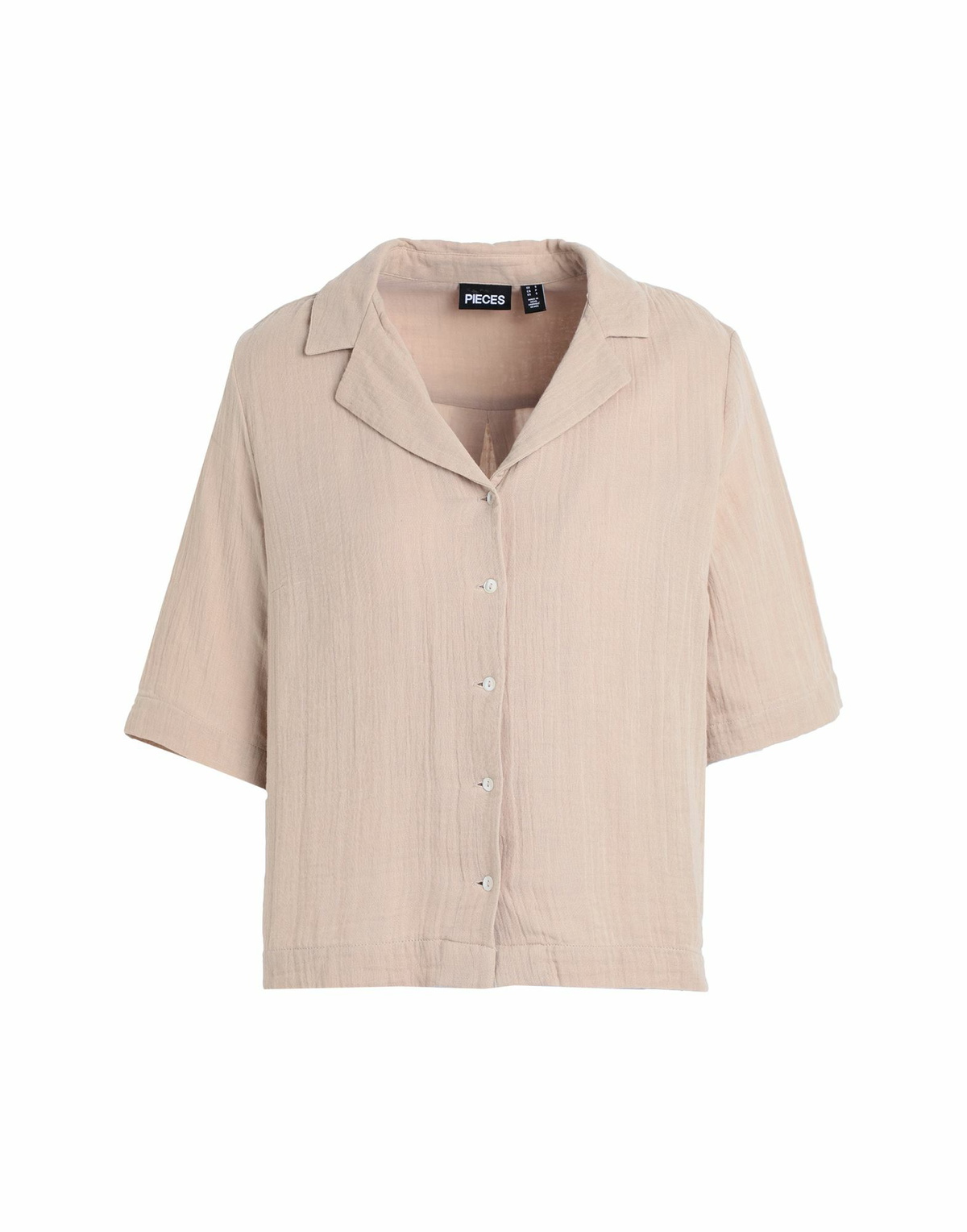 Pieces Womens Shirt Sand