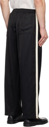 Bode Black Satin Track Pants
