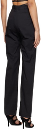ioannes Black Tailored Trousers