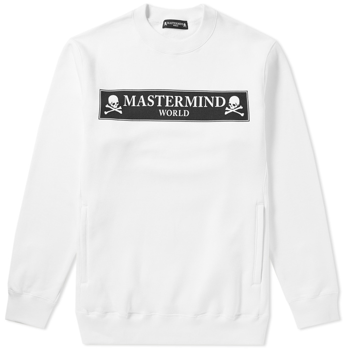 Photo: MASTERMIND WORLD Box Logo Crew Sweat