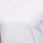 Soulland Men's Ocean T-Shirt in Pastel Lilac