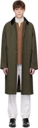 A.P.C. Khaki Gaspard Mac Raincoat