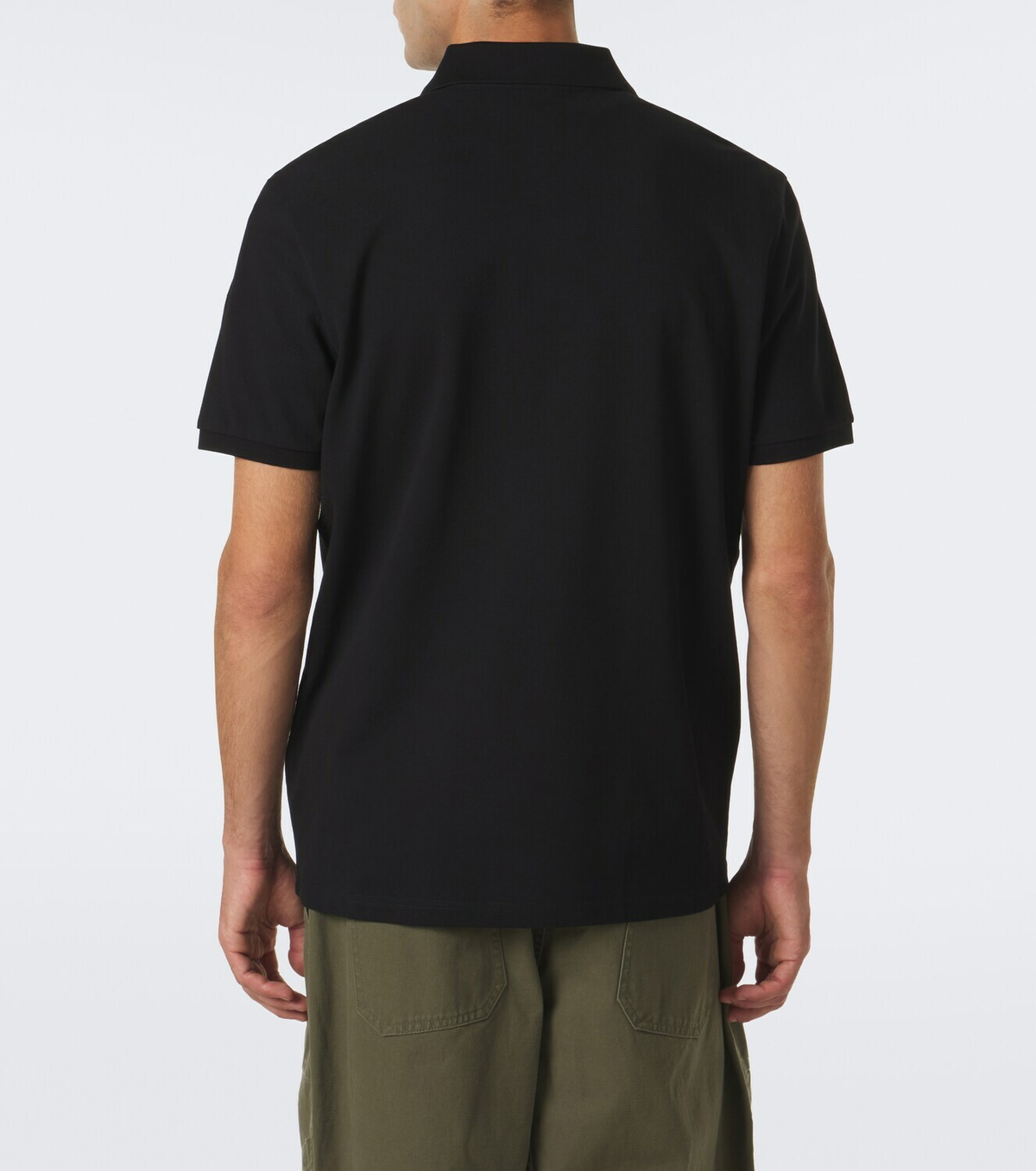 Moncler Cotton piqué polo shirt