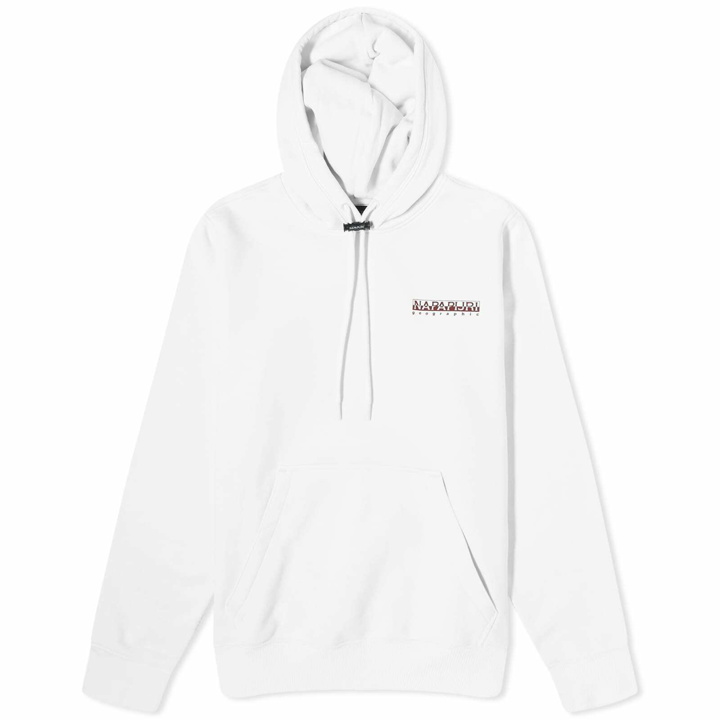 Photo: Napapijri Women's Rope Logo Hoodie in White Whisper