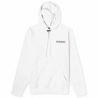 Napapijri Women's Rope Logo Hoodie in White Whisper