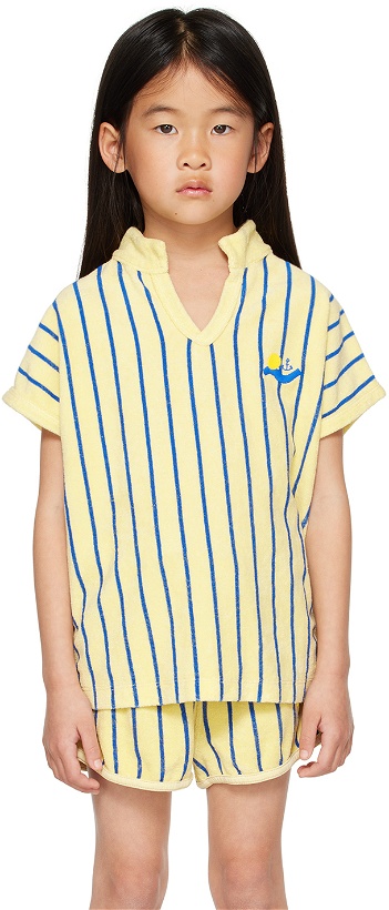 Photo: Bonmot Organic Kids Yellow Striped T-Shirt