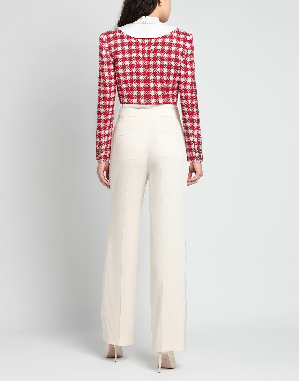 Alessandra Rich Womens Blazer in White