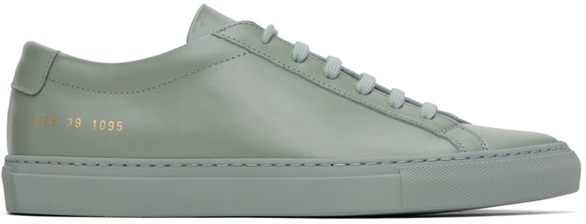 Photo: Common Projects Green Original Achilles Low Sneakers
