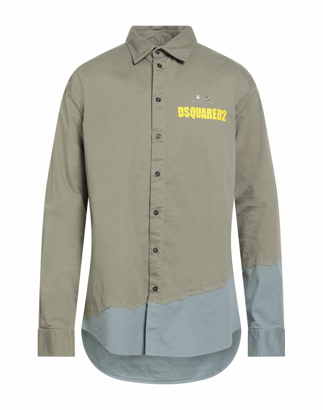 Photo: Dsquared2 Mens Shirt Military in Green