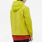 Moncler Men's Escalle Popover Shell Jacket in Lime