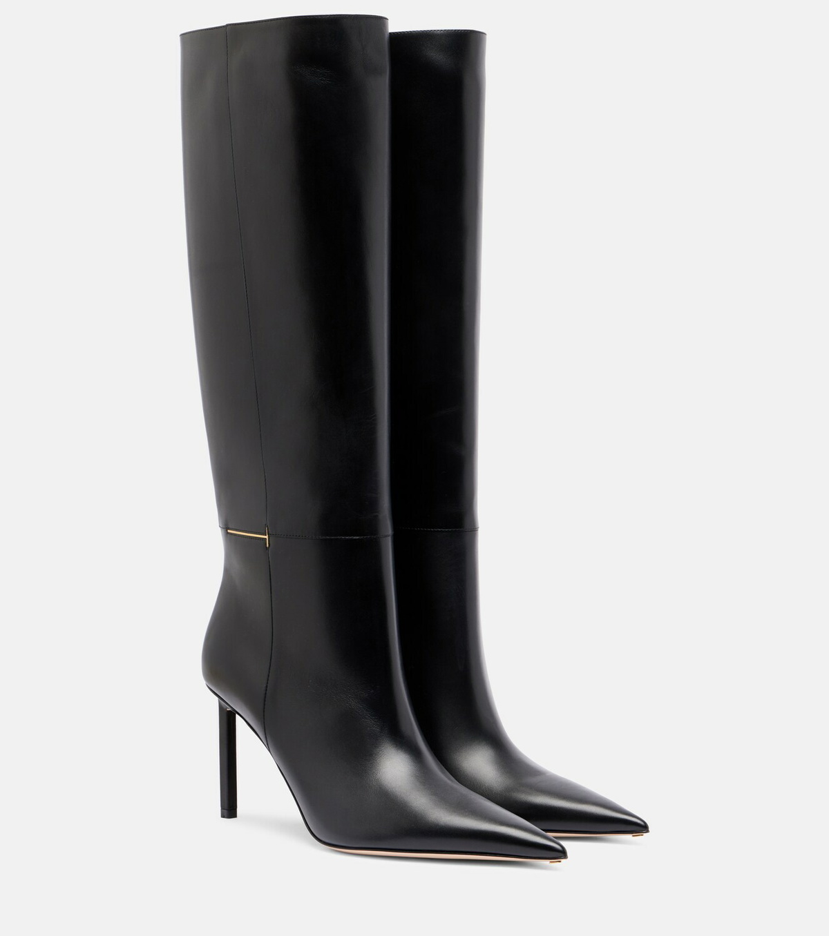 Tom Ford Julianne 85 leather knee-high boots