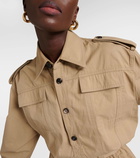 Bottega Veneta Cotton twill shirt dress