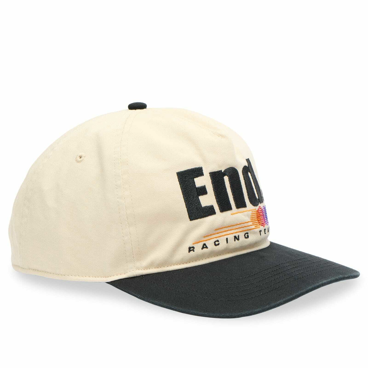 END. Racing Team Hitch Cap in Ecru/Black 
