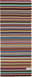 Paul Smith Multicolor Signature Stripe Scarf