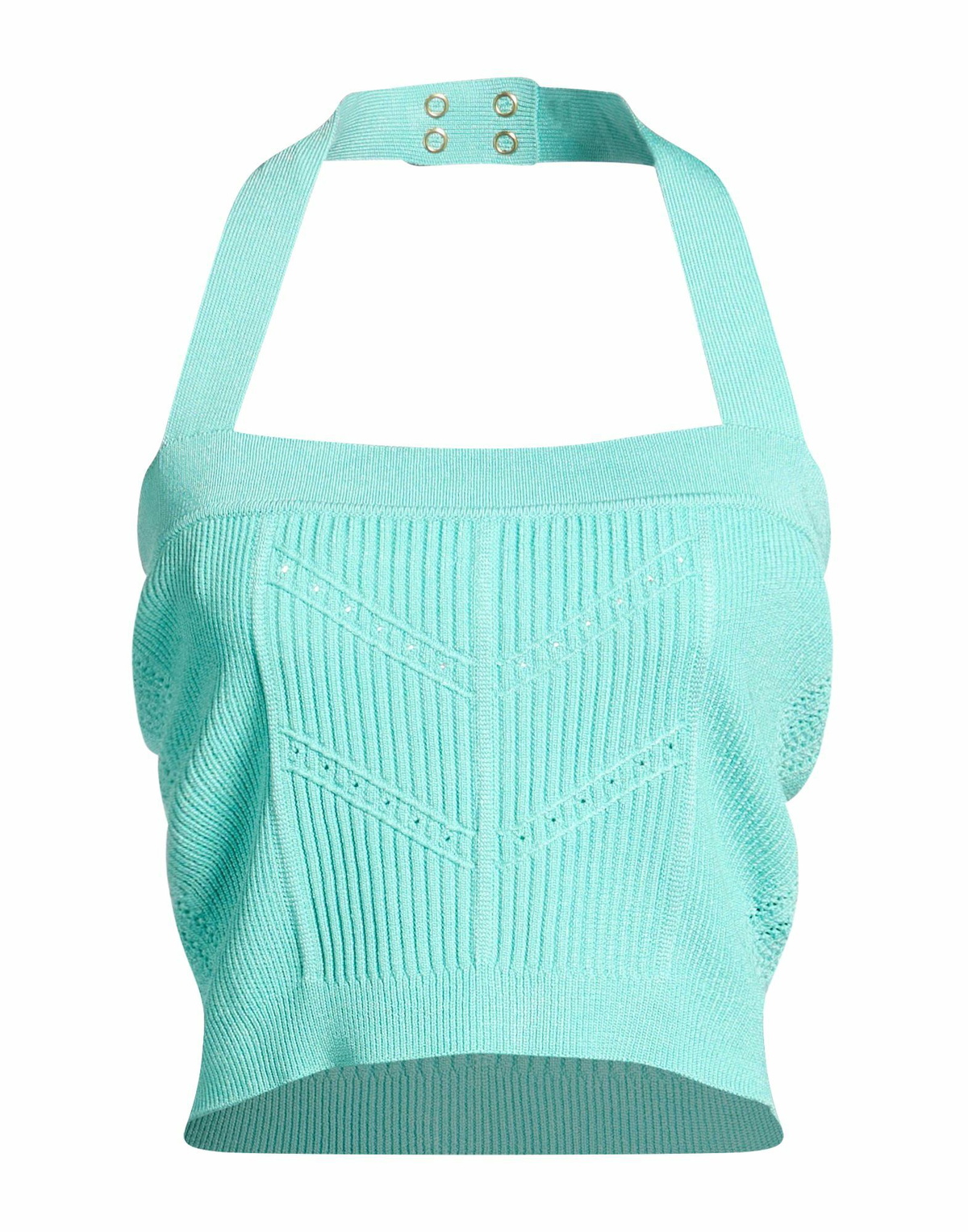 Balmain Womens Top Turquoise