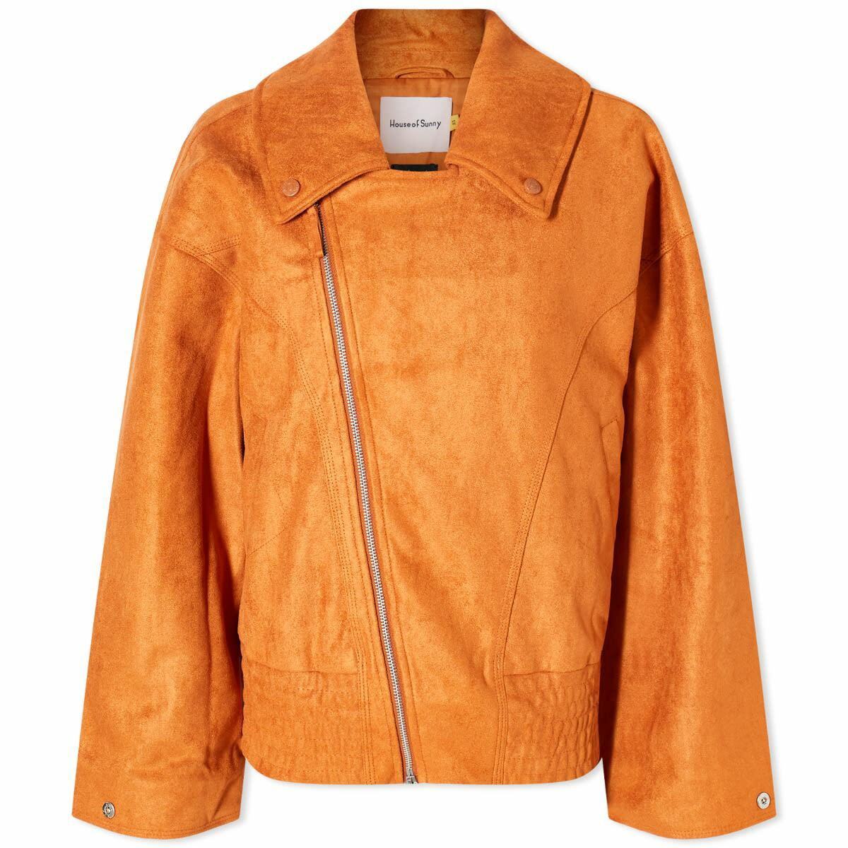 ジャケット House of Sunny Women's Hybrid Jacket Tobacco Orange VOL2226 House Of Sunny Women's The Hybrid Jacket in Tobacco House Of