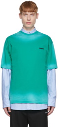 ADER error Green Border T-Shirt