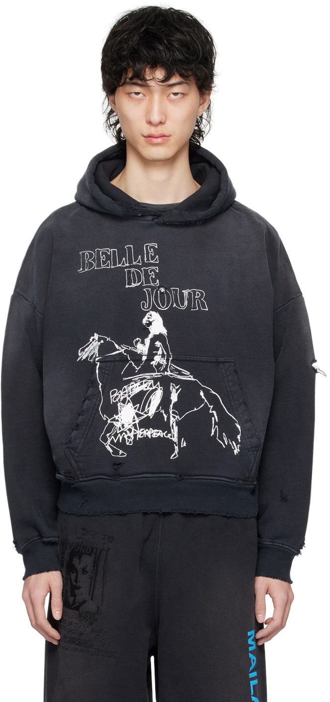 PALY Black 'Belle De Jour' Hoodie