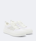 Moncler Altive leather-trimmed platform sneakers