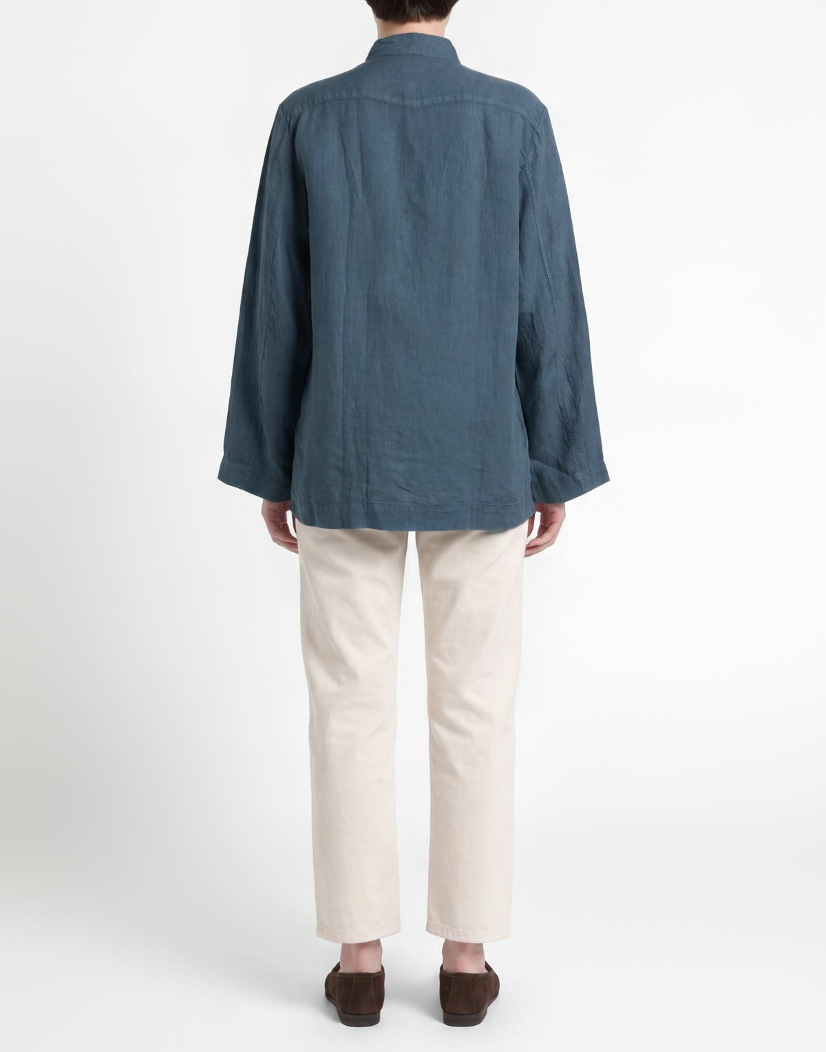 Massimo Alba Womens Shirt Slate in Blue