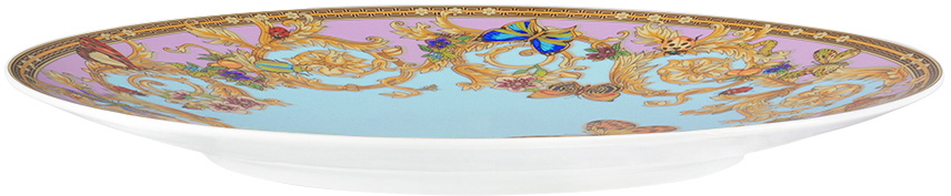 Versace Blue Rosenthal 'Le Jardin' Service Plate, 33 cm Versace