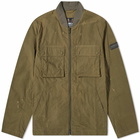 Barbour Men's B.Intl Carner Casual Jacket in Dusky Green