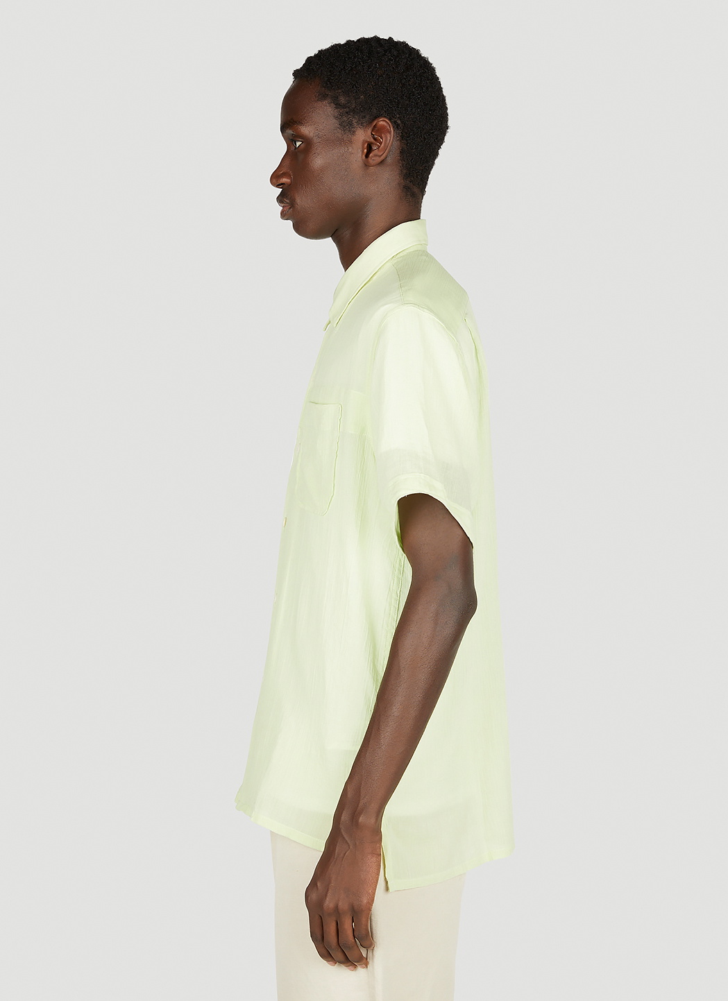 Engineered Garments Camp Short Sleeve Shirt