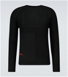 Alexander McQueen Skull cable knitted sweater
