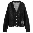 Our Legacy Men's Linen Academy Cardigan in Black